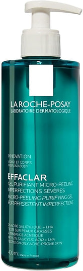LA ROCHE POSAY EFFACLAR Gel Purifiant Micro-Peeling Gel 400ml