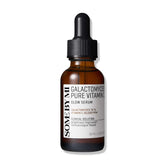 SOME BY MI Galactomyces Pure Vitamin C Glow Serum - 1.01Oz, 30ml - Korean Vitamin C Face Serum for Glow Glass Skin - Dark Spot Correcting Ampule with Brightening and Elasticity Care - Korean Skin Care