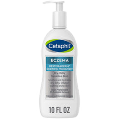 Cetaphil Restoraderm Soothing Moisturizer - 10 fl oz | 24Hr Hydration for Dry, Itchy, Irritated Skin