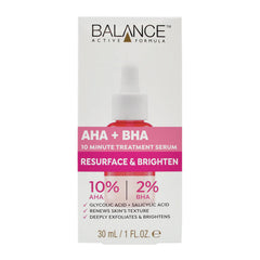 Balance Active Formula - AHA 10% + BHA 2% Retexturising Serum 30ml