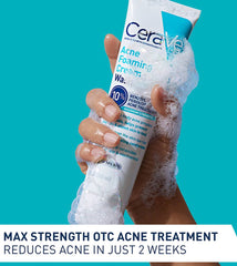 CeraVe Acne 10% Benzoyl Peroxide Foaming Cream Wash 150 ML