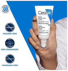 Cerave Creme Hydratante Visage Facial Moisturizing PM Lotion 52ML