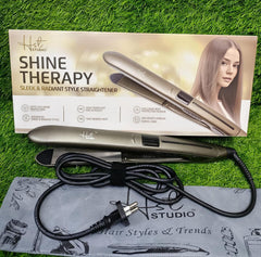 HST Studio Shine Therapy Sleek & Radiant Style Straightener ( Orignal )