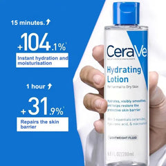 Cerave Hydrating Lotion | Light Weight Moisturizer For Dry & Sensitive Skin 200 ML