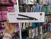 Kemei KM-2139 Single Button Slim Body Automatic Heating Hair Straightener