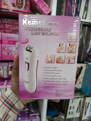 Kemei KM-290R Rechargeable Hair Removal Epilator