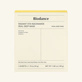 Biodance | Radiant Vita Niacinamide Real Deep Mask ( 4/Sheets Box )