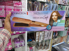 Remington RM-7018 Click On Your Style Kera-Shine Therapy Digital Display Hair Straightener