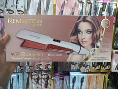 Remington S-9110 Waves Titanium Crimper Professional With Digital Display Machine