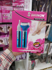 Shinon SH-7655 Ladies 2in1 Shaver & Eye Brow Trimmer