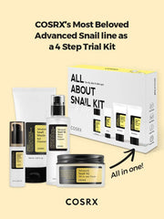 COSRX All About Snail Mucin Korean Skin Care 4/Pcs Set Mini Travel Essentials