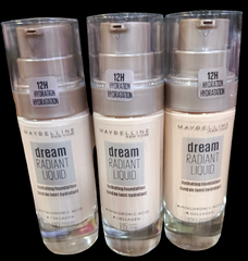 Maybelline Dream Radiant Satin Liquid Foundation ( 3/Shades Available )