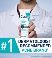 CeraVe Acne 4% Benzoyl Peroxide Foaming Cream Cleanser 150 ML