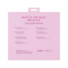 Real Techniques Limited Edition Light Up The Night Brush Kit 7/Piece Set