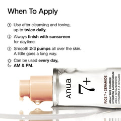 ANUA Rice Ceramide 7+ Hydrating Barrier Serum 50ml