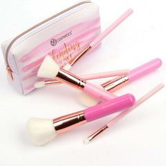 BH Cosmetics - Mini Pink Perfection Blending In My Cardio 6/Piece Brush Set