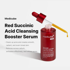 Medicube 21% Red Succinic Acid Cleansing Booster Serum 40g