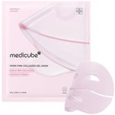 Medicube PDRN Pink Collagen Jelly Gel Face Sheet Mask ( 4/Sheets Box )