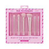 Real Techniques Limited Edition Light Up The Night Brush Kit 7/Piece Set
