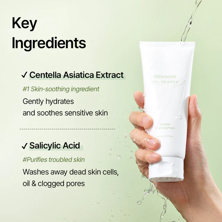 Mixsoon Centella Cleansing Foam 150ml
