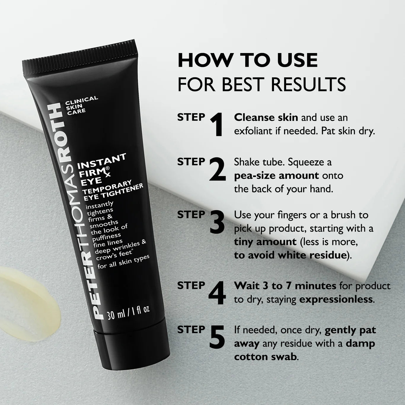 PETER THOMAS RUTH Instant FIRMx Eye Temporary Eye Tightener 30ml