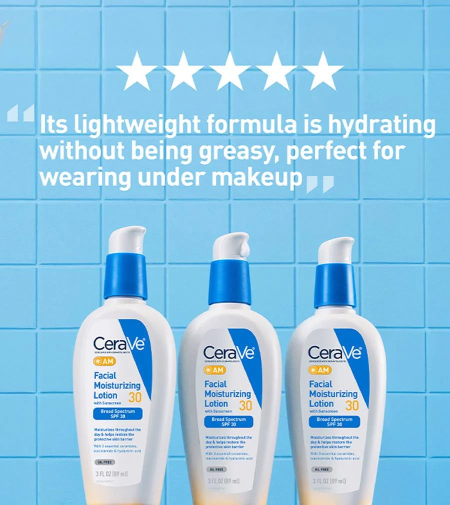 CeraVe AM Facial Moisturizing Lotion (SPF-30) 89 ML
