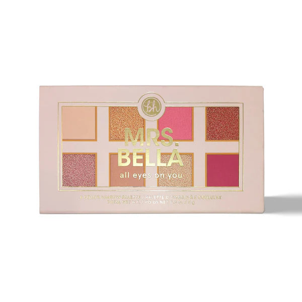 BH Cosmetics Mrs. Bella All Eyes On You - 8/Color Eyeshadow Palette