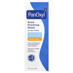 PanOxyl Acne Foaming Wash – 5.5 oz 156g