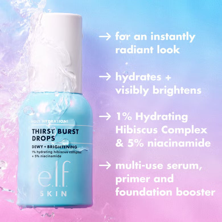 e.l.f Holy Hydration! Thirst Burst Drops 30ml