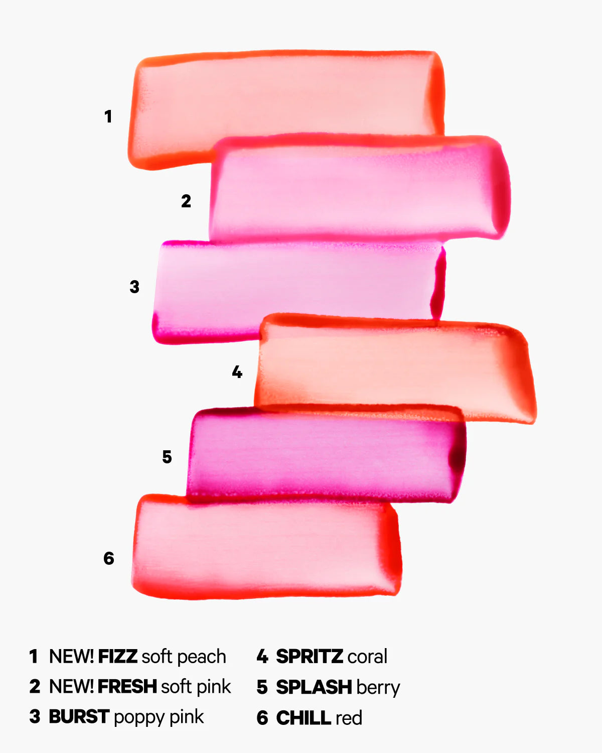 MILK Makeup Cooling Water Jelly Tint ( jelly blush + lip stain )