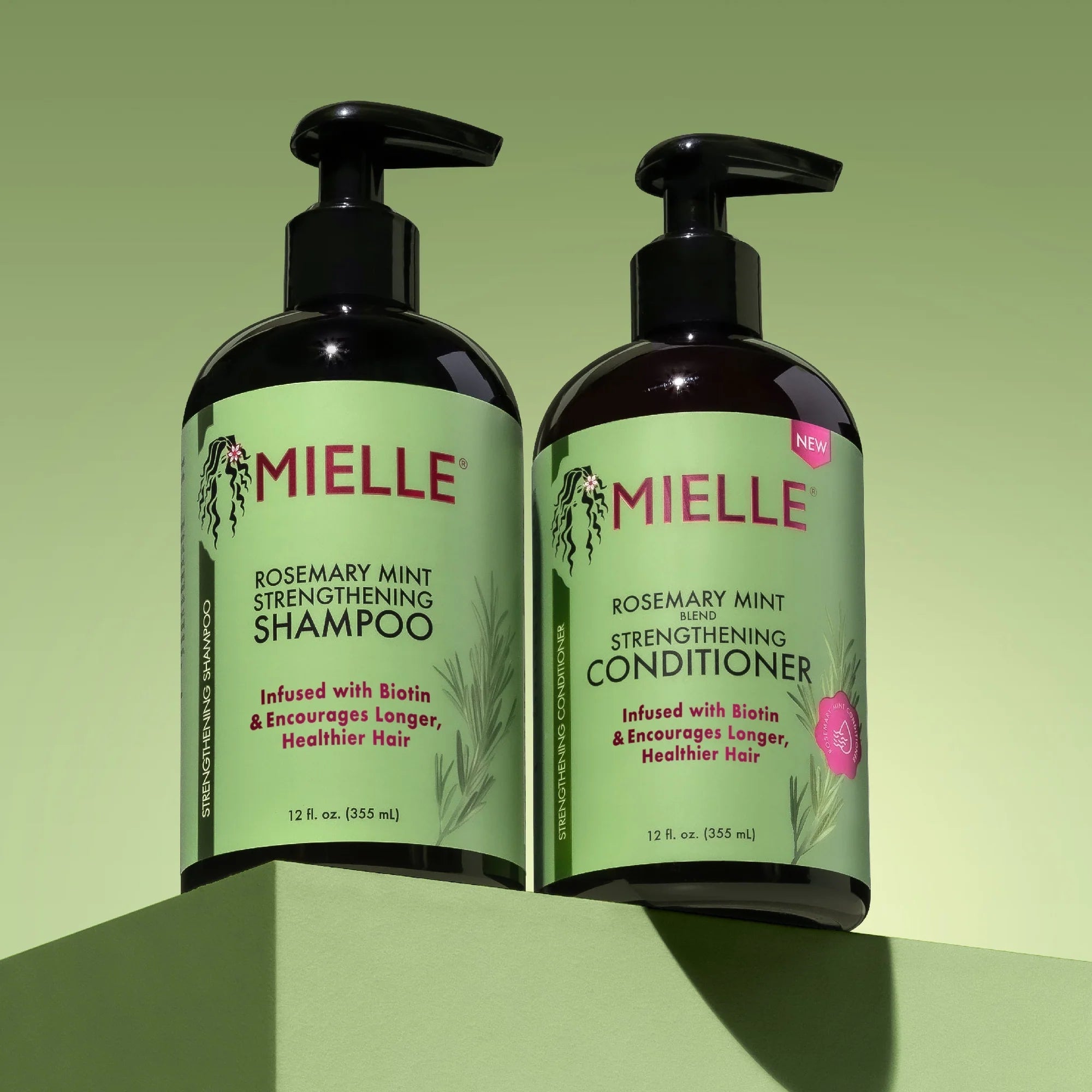 Mielle Rosemary Mint 2in1 Set ( Shampoo 355ml & Conditioner 355ml )