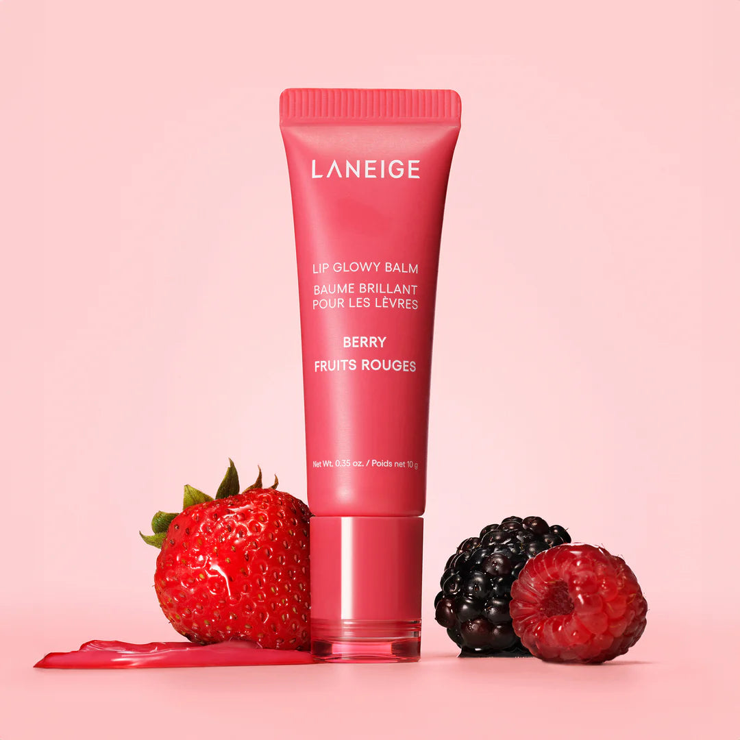 LANEIGE Lip Glowy Balm Moisturize & Nourish 3/Pcs Trio Box