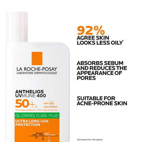 LA ROCHE POSAY Anthelios UVMUNE 400 Oil Control Fluid SPF-50+ (50ml)