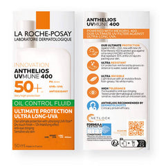 LA ROCHE POSAY Anthelios UVMUNE 400 Oil Control Fluid SPF-50+ (50ml)