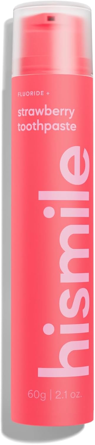 Hismile Strawberry Flavoured Toothpaste 60g