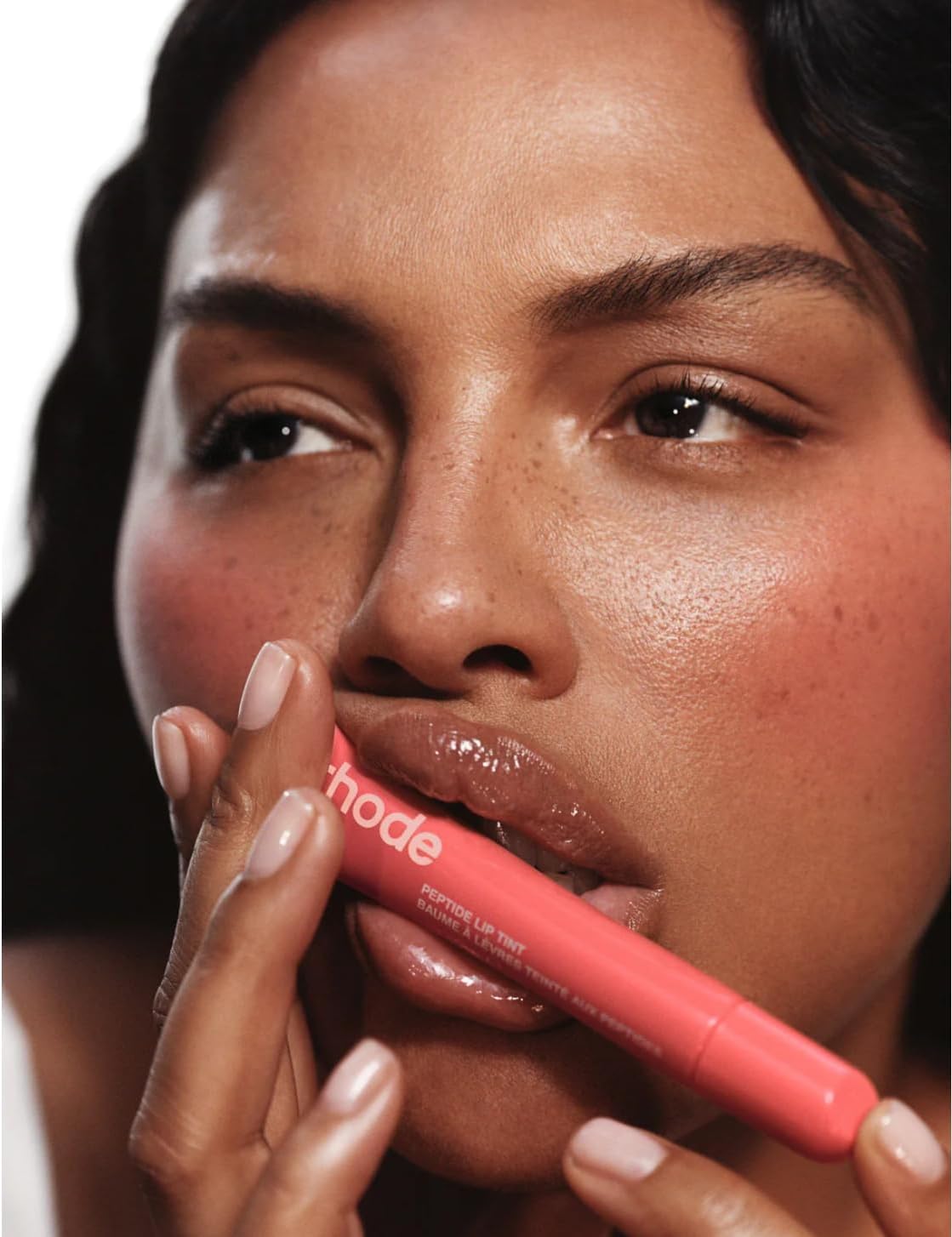 RHODE Peptide Lip Tint ( SHADE : Peach Pit )