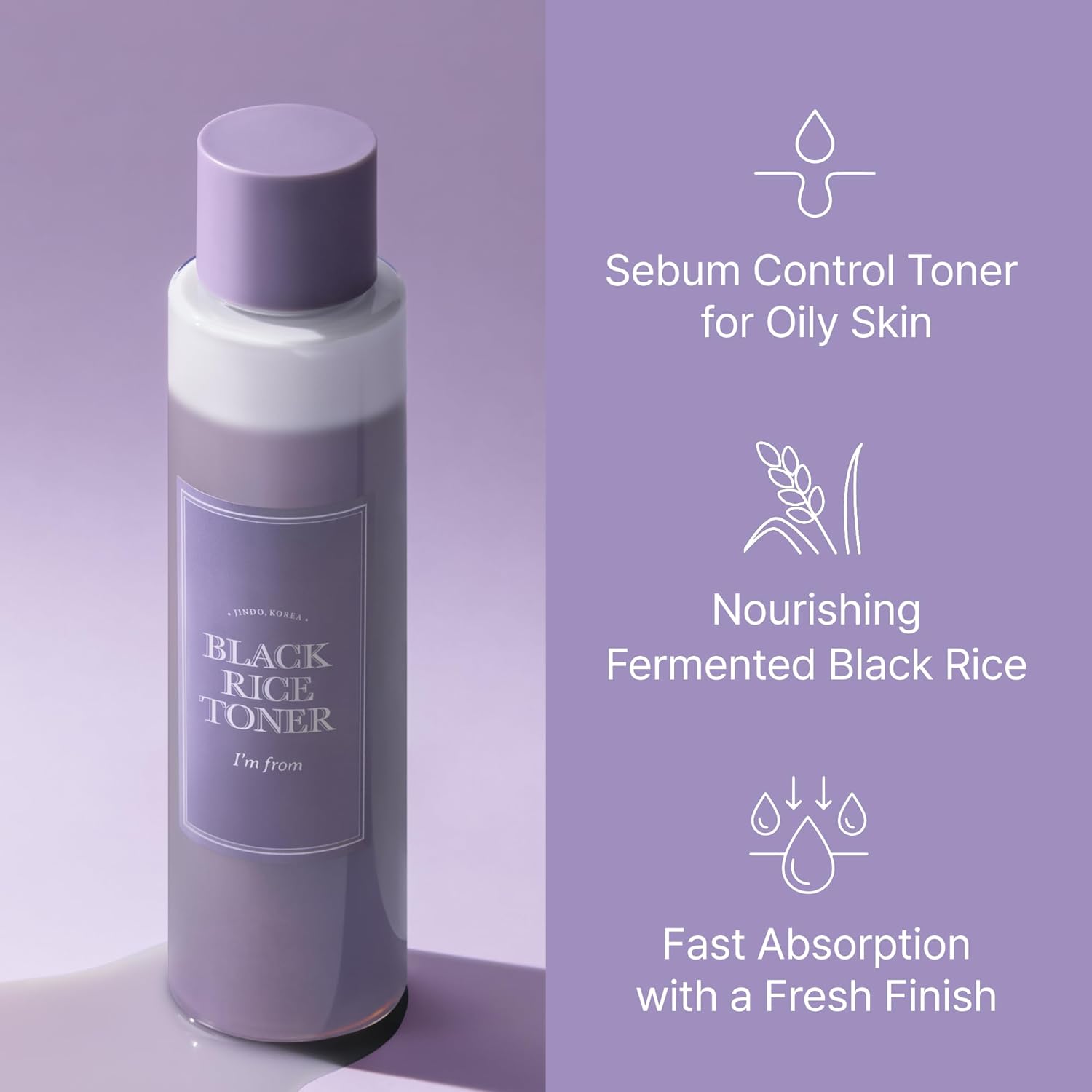 I’m from Black Rice Toner 150ml