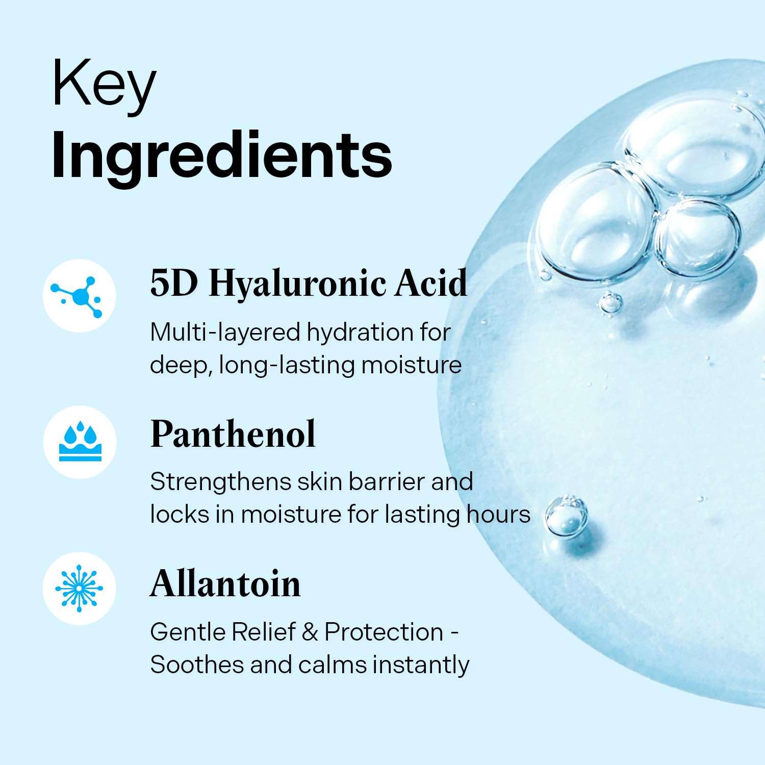 Torriden DIVE IN Hyaluronic Acid Serum 50ml (1.69 fl.oz.) | Hyaluronic Acid, Panthenol, Allantoin | Korean Facial Serum
