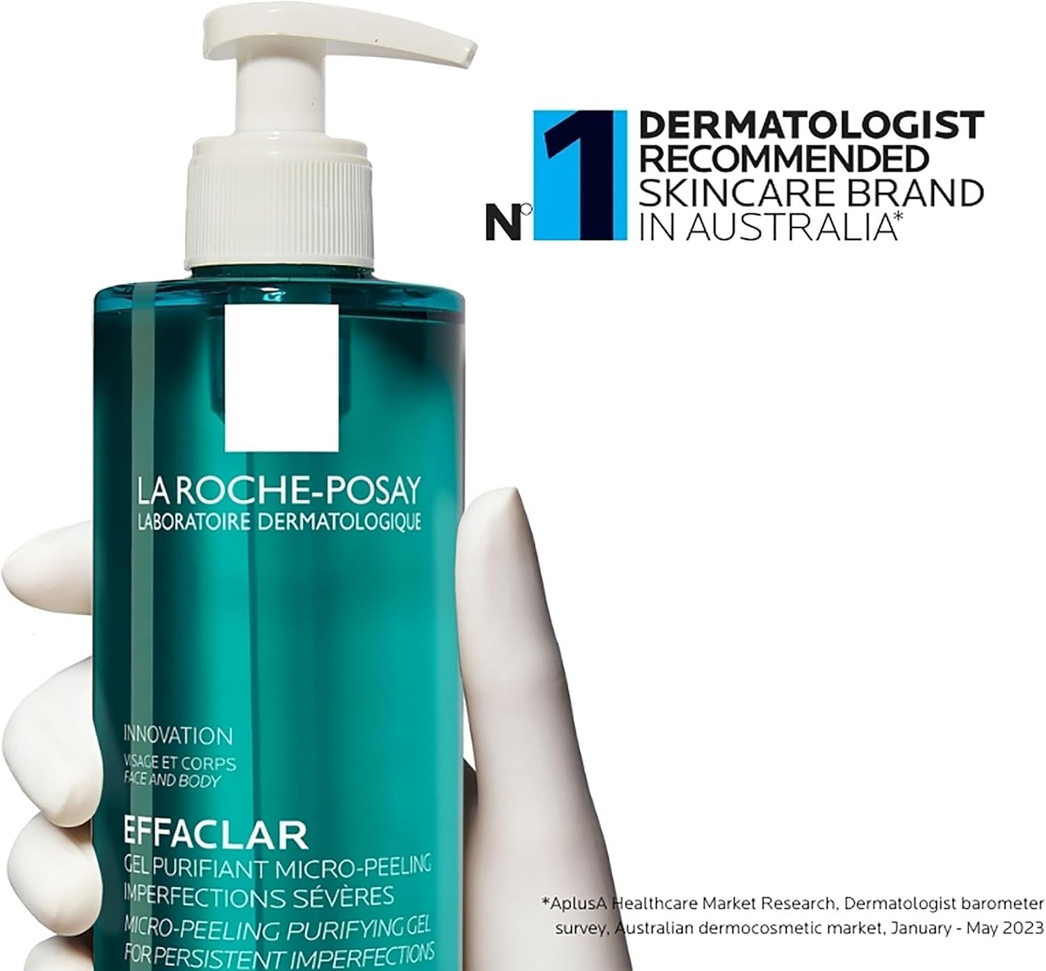 LA ROCHE POSAY EFFACLAR Gel Purifiant Micro-Peeling Gel 400ml