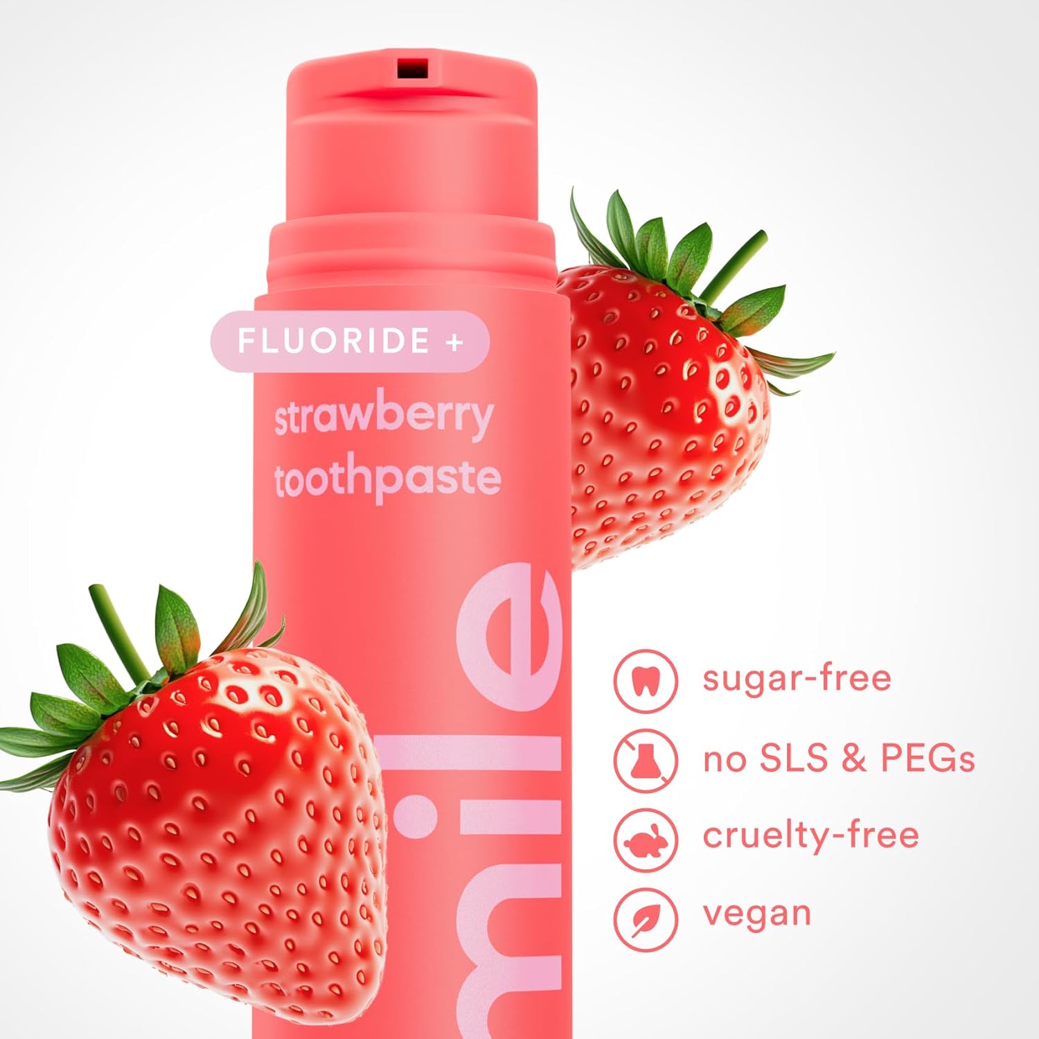Hismile Strawberry Flavoured Toothpaste 60g