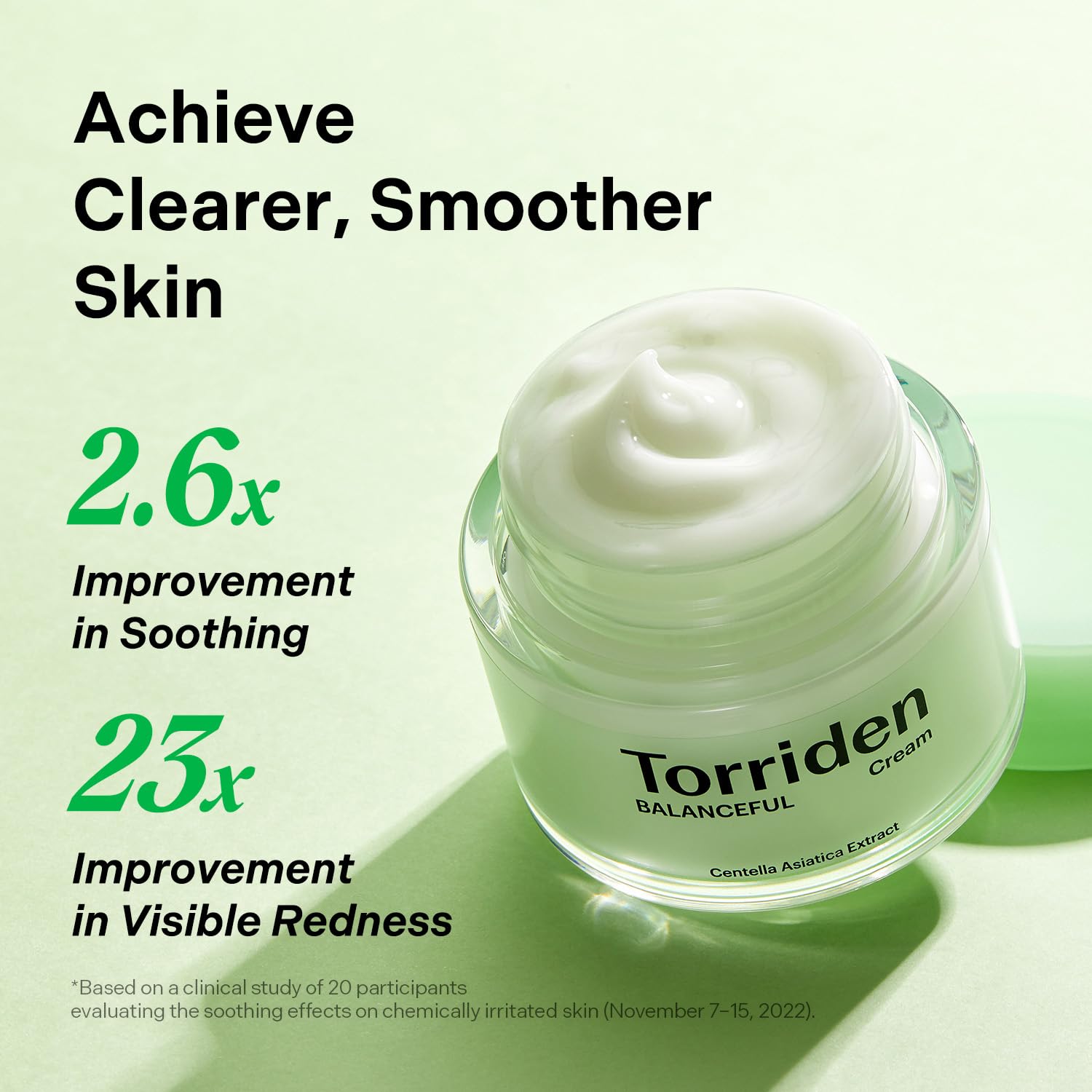Torriden BALANCEFUL Cream 80ml (2.70 fl.oz.) | Soothing and Nourishing Moisturizer for Oily and Sensitive SKin | 5D CICA, Hydrolyzed Hyaluronic Acid, Panthenol