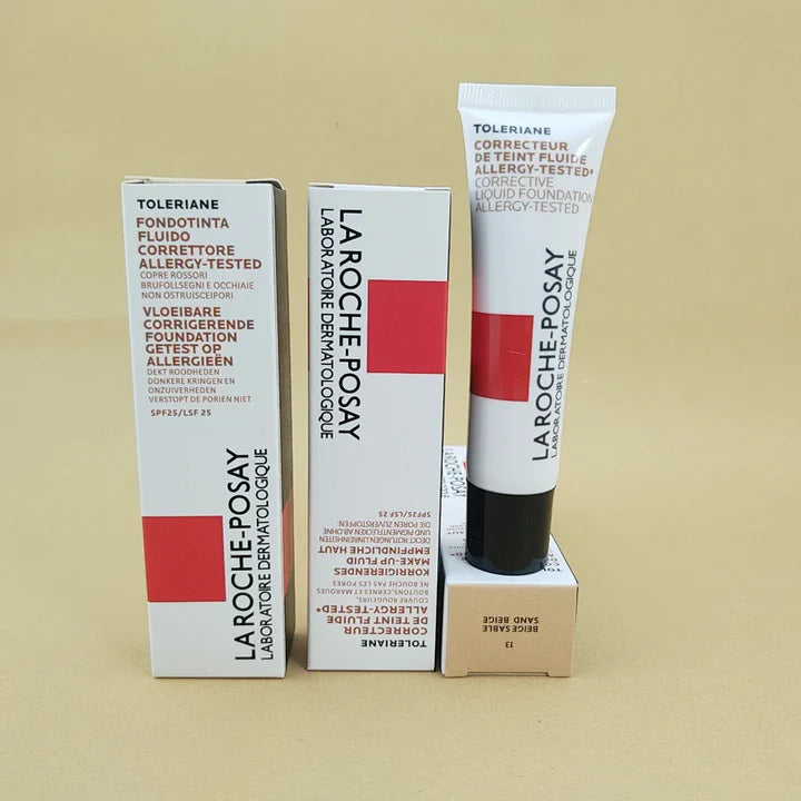 LA ROCHE-POSAY Toleriane Corrective Liquid Foundation ( 2/Shades Available )