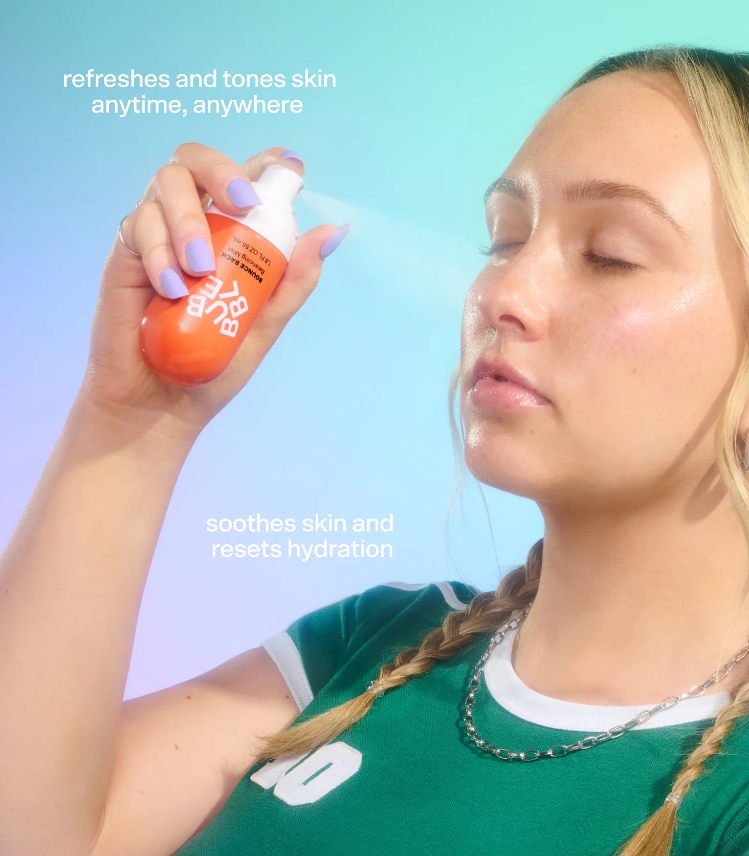 Bubbles Skin Care Bounce Back Balancing Toner Mist 55ml