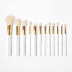 BH Cosmetics - There's Snowbody Like You 12/Piece Brush Set With Shimmer Gold Holder
