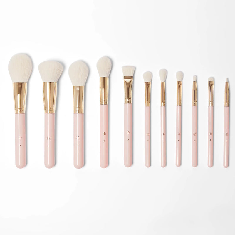 BH Cosmetics - Fairy Lights 11/Piece Brush Set With Glittery Brushes Holder