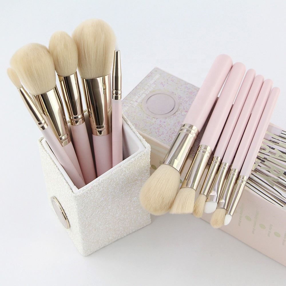 BH Cosmetics - Fairy Lights 11/Piece Brush Set With Glittery Brushes Holder