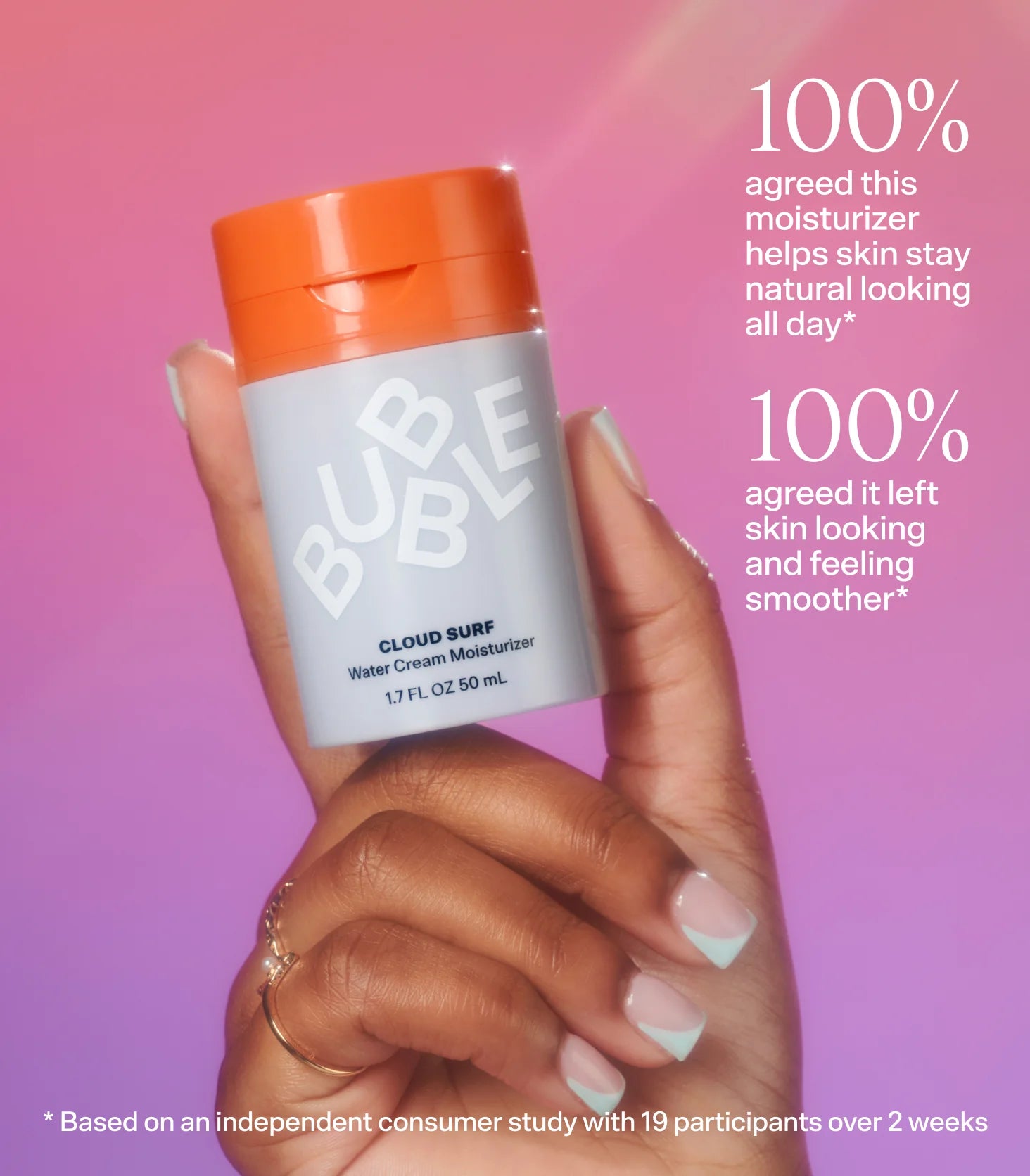 Bubbles Cloud Surf Water Cream Moisturizer 50ml