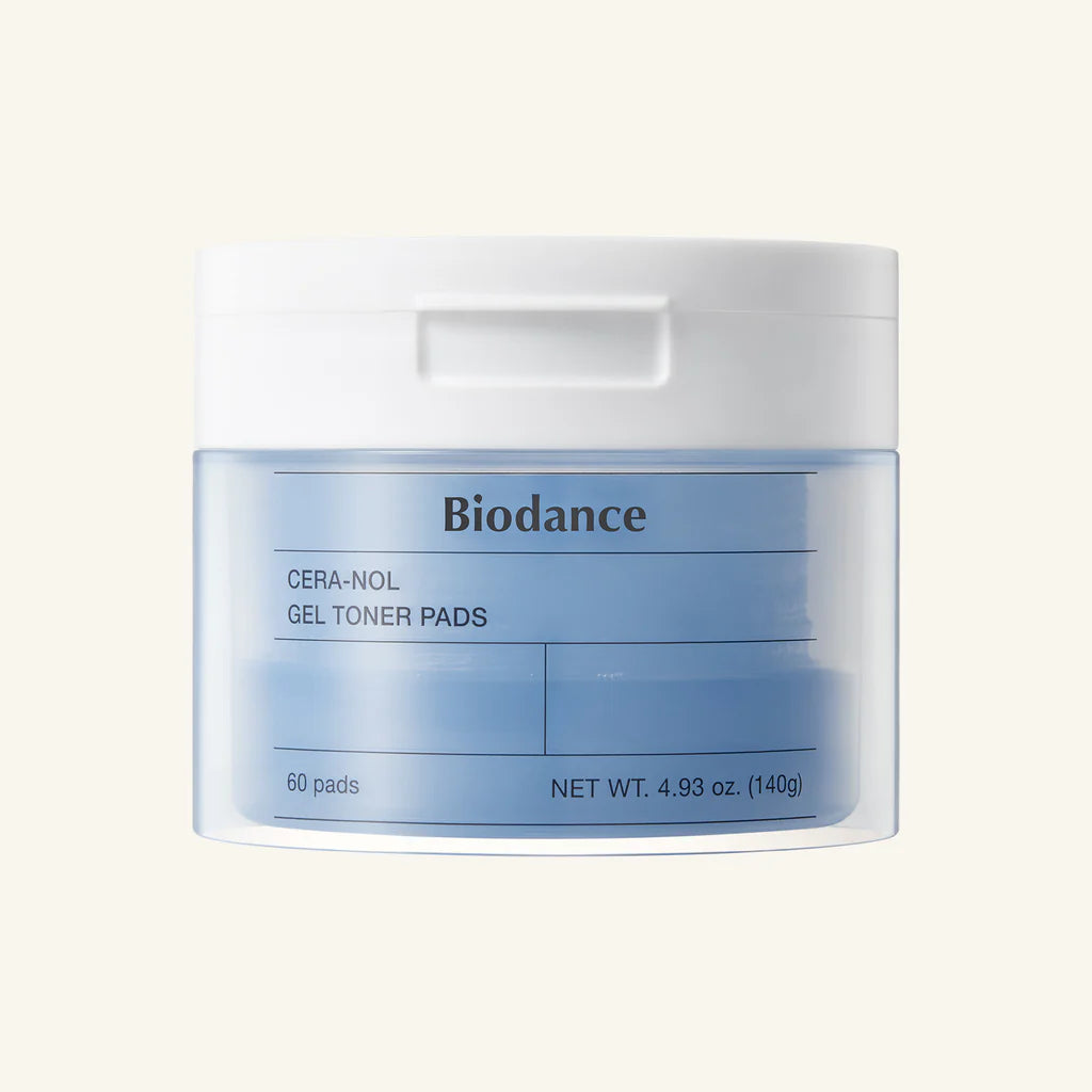 Biodance | Cera-Nol Gel Toner Pads 60/Pads Jar 140g