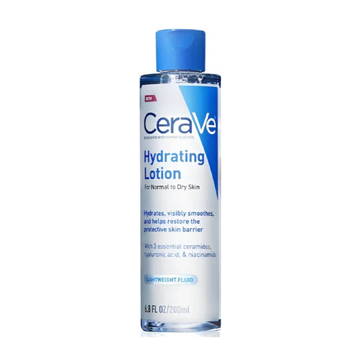 Cerave Hydrating Lotion | Light Weight Moisturizer For Dry & Sensitive Skin 200 ML