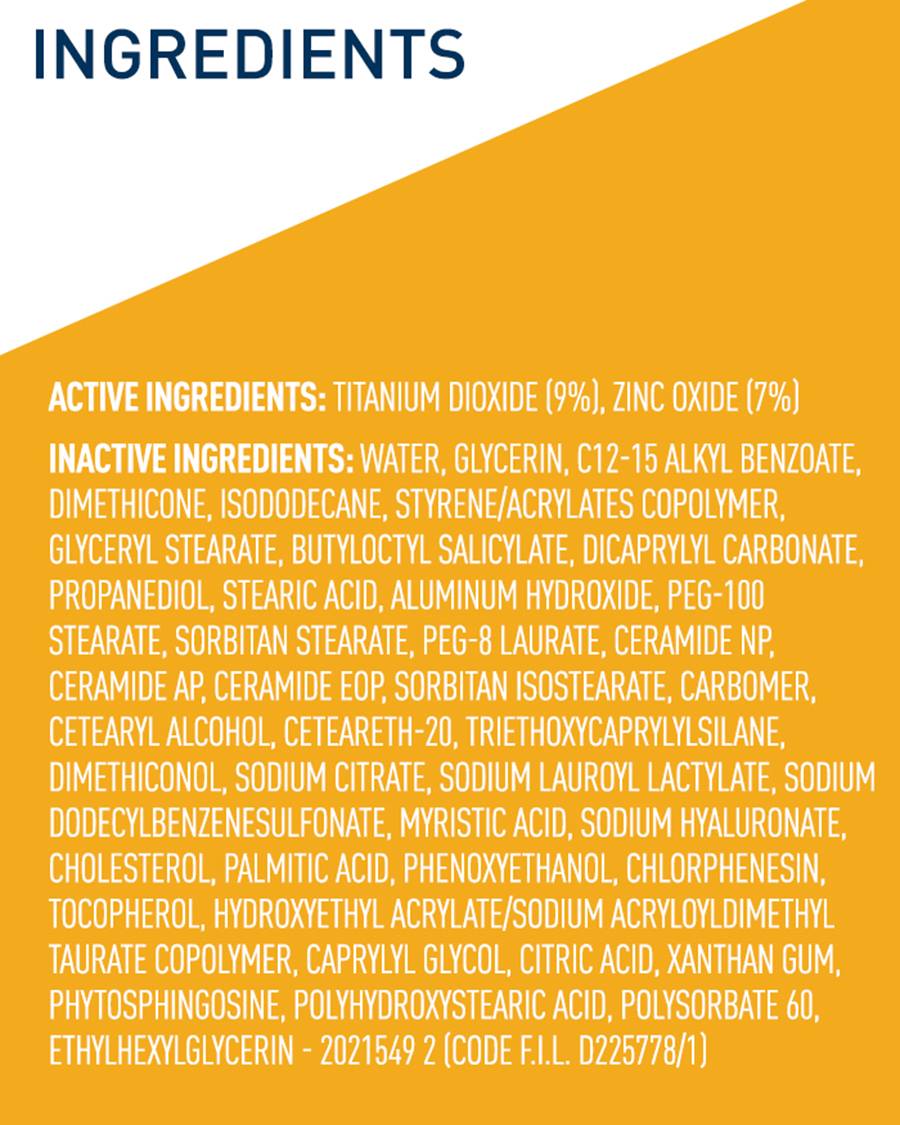 CeraVe Hydrating Mineral Sunscreen SPF 50 Face Lotion 75 ML